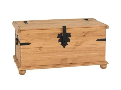 Seconique Corona Pine Wooden Storage Chest