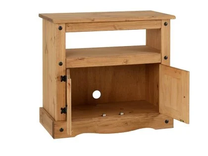 Seconique Corona Pine Wooden 2 Door TV Cabinet