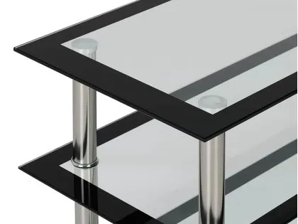 Seconique Harlequin Glass TV Cabinet