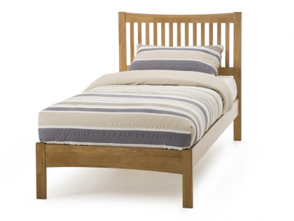 Serene Mya 3ft Single Honey Oak Wooden Bed Frame