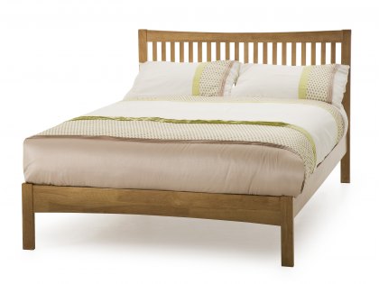 Serene Mya 6ft Super King Size Honey Oak Wooden Bed Frame