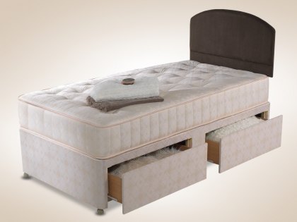 Shire Elizabeth 3ft6 Large Single Divan Bed
