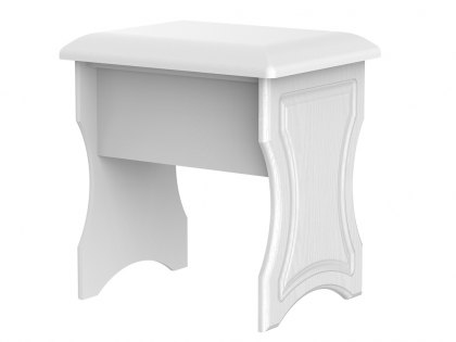 Welcome Pembroke White Ash Dressing Table Stool (Assembled)