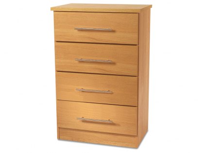 Welcome Sherwood 4 Drawer Midi Chest of Drawers (Assembled)