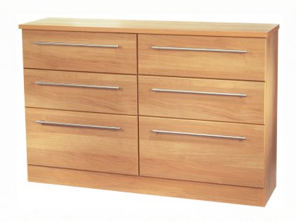 Welcome Sherwood 6 Drawer Midi Chest of Drawers (Assembled)