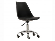 LPD LPD Orsen Black Moulded PVC Office Chair