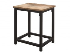 Birlea Birlea Urban Rustic Compact Dining Table And 2 Stool Set