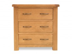 Archers Archers Ambleside 3 Drawer Oak Wooden Chest of Drawers (Assembled)