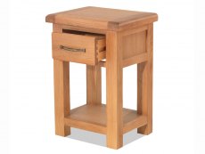 Archers Archers Ambleside 1 Drawer Oak Wooden Bedside Cabinet (Assembled)