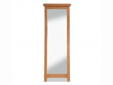 Archers Archers Ambleside Oak Wooden Cheval Mirror (Assembled)