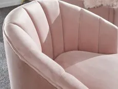 GFW GFW Pettine Pink Fabric Accent Chair