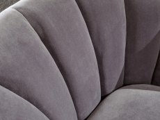 GFW GFW Pettine Grey Upholstered Fabric Accent Chair