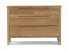 Archers Archers Keswick 4 Drawer Oak Wooden Wide Chest of Drawers (Assembled)