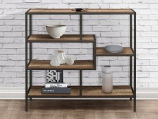 Birlea Birlea Urban Rustic Wide Shelving Unit (Flat Packed)