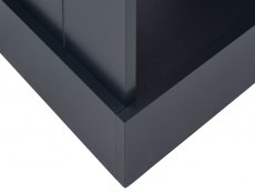 GFW GFW Kendal Slate Blue and Oak Lamp Table (Flat Packed)