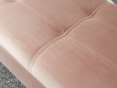 GFW GFW Osborne Blush Pink Upholstered Fabric Ottoman Storage Bench (Flat Packed)