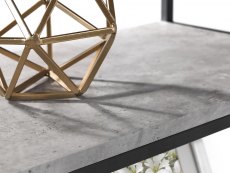 Julian Bowen Julian Bowen Staten Concrete Effect 5 Tier Tall Bookcase (Flat Packed)