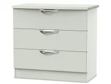 ASC ASC Corsica 3 Drawer Low Chest of Drawers (Assembled)