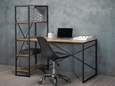 LPD Hoxton Rustic Workstation (Flat Packed)