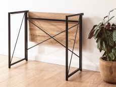 GFW GFW Bramwell Sonoma Oak Folding Desk (Flat Packed)