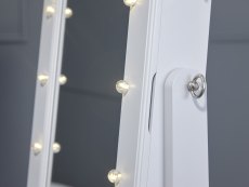 GFW GFW Amore Grey Jewellery Armoire With LED (Flat Packed)
