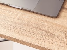 GFW GFW Bramwell Sonoma Oak Folding Desk (Flat Packed)