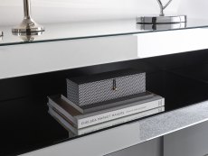 GFW GFW Capri Mirrored Console Table (Flat Packed)