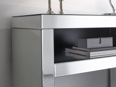 GFW GFW Capri Mirrored Console Table (Flat Packed)