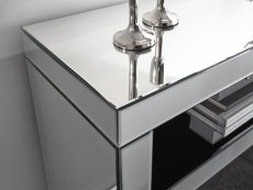 GFW GFW Capri Mirrored Console Table (Flat Packed)