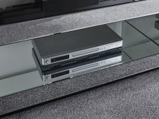 GFW GFW Capri Mirrored Cube TV Cabinet (Flat Packed)