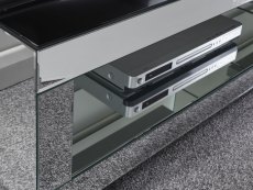 GFW GFW Capri Mirrored Cube TV Cabinet (Flat Packed)