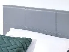 GFW GFW Ecuador Grey Faux Leather End Lift Ottoman Bed Frame