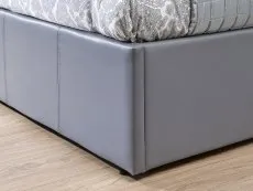 GFW GFW Ecuador Grey Faux Leather End Lift Ottoman Bed Frame