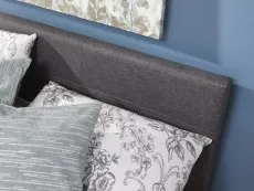 GFW GFW Ecuador Grey Hopsack Fabric End Lift Ottoman Bed Frame