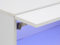GFW GFW Galicia White 2 Door Sideboard With LED (Flat Packed)