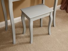GFW GFW Grace Grey LED Dressing Table and Stool (Flat Packed)