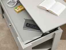 GFW GFW Arvika Grey Lift Up Coffee Table (Flat Packed)