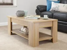 GFW GFW Arvika Oak Lift Up Coffee Table