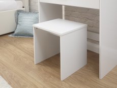 GFW GFW Julia White Dressing Table and Stool (Flat Packed)