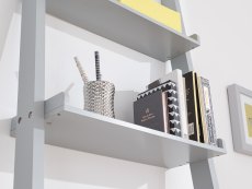 GFW GFW Stockholm Grey Ladder Desk (Flat Packed)