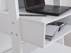 GFW GFW Stockholm White Ladder Desk (Flat Packed)