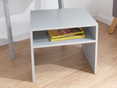 GFW GFW Stockholm Grey Ladder Desk Stool (Flat Packed)