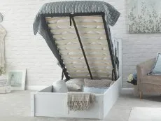 GFW GFW Madrid White Wooden Ottoman Bed Frame