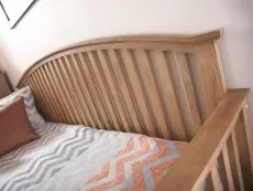 GFW GFW Madrid Oak Wooden Day Bed Frame