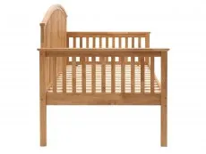 GFW GFW Madrid 3ft Single Oak Wooden Day Bed Frame