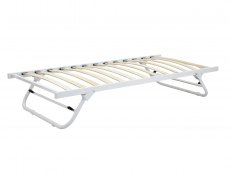 GFW GFW Madison 3ft Single White Trundle Under Bed Frame