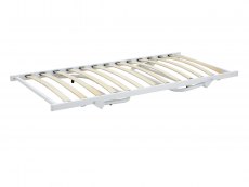 GFW GFW Madison 3ft Single White Trundle Under Bed Frame