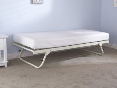 GFW GFW Memphis 3ft Single Ivory Trundle Under Bed Frame