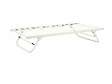 GFW GFW Memphis 3ft Single Ivory Trundle Under Bed Frame