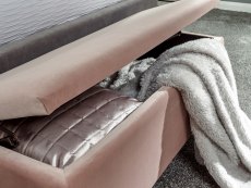GFW GFW Mystica Blush Pink Ottoman Storage Bench (Flat Packed)
